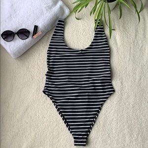 Aerie One Piece Swim (High Cut Waist)